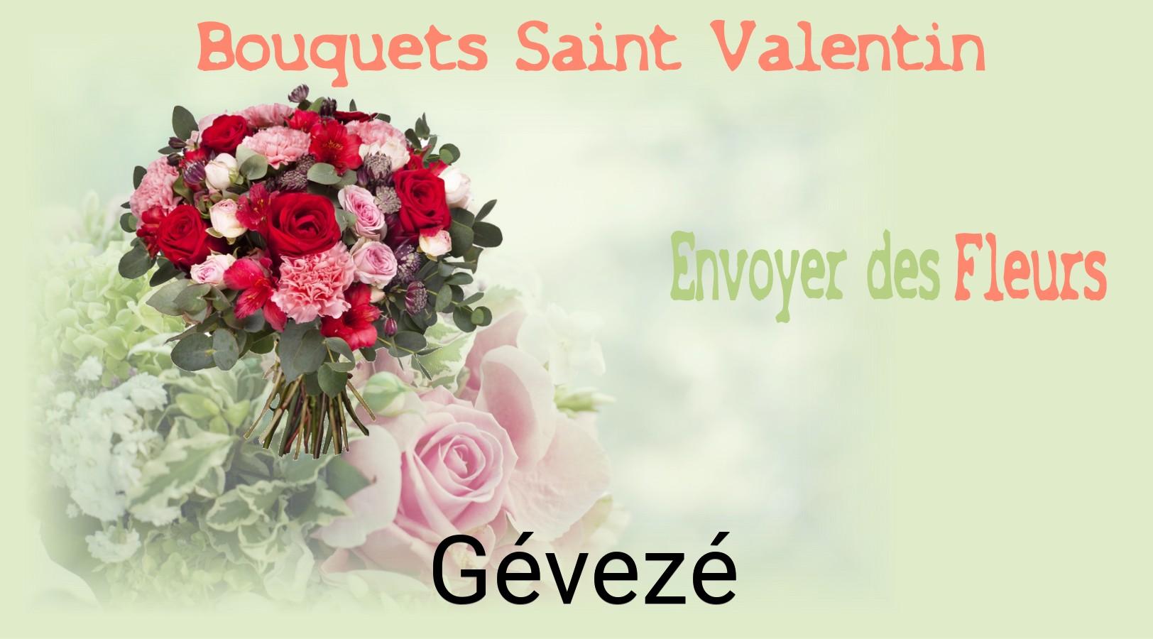 Roses de Saint-Valentin livrées à Gévezé